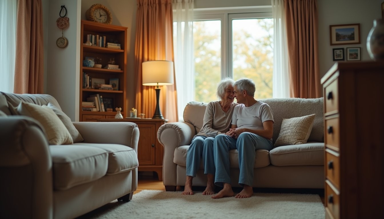 Elder couple
