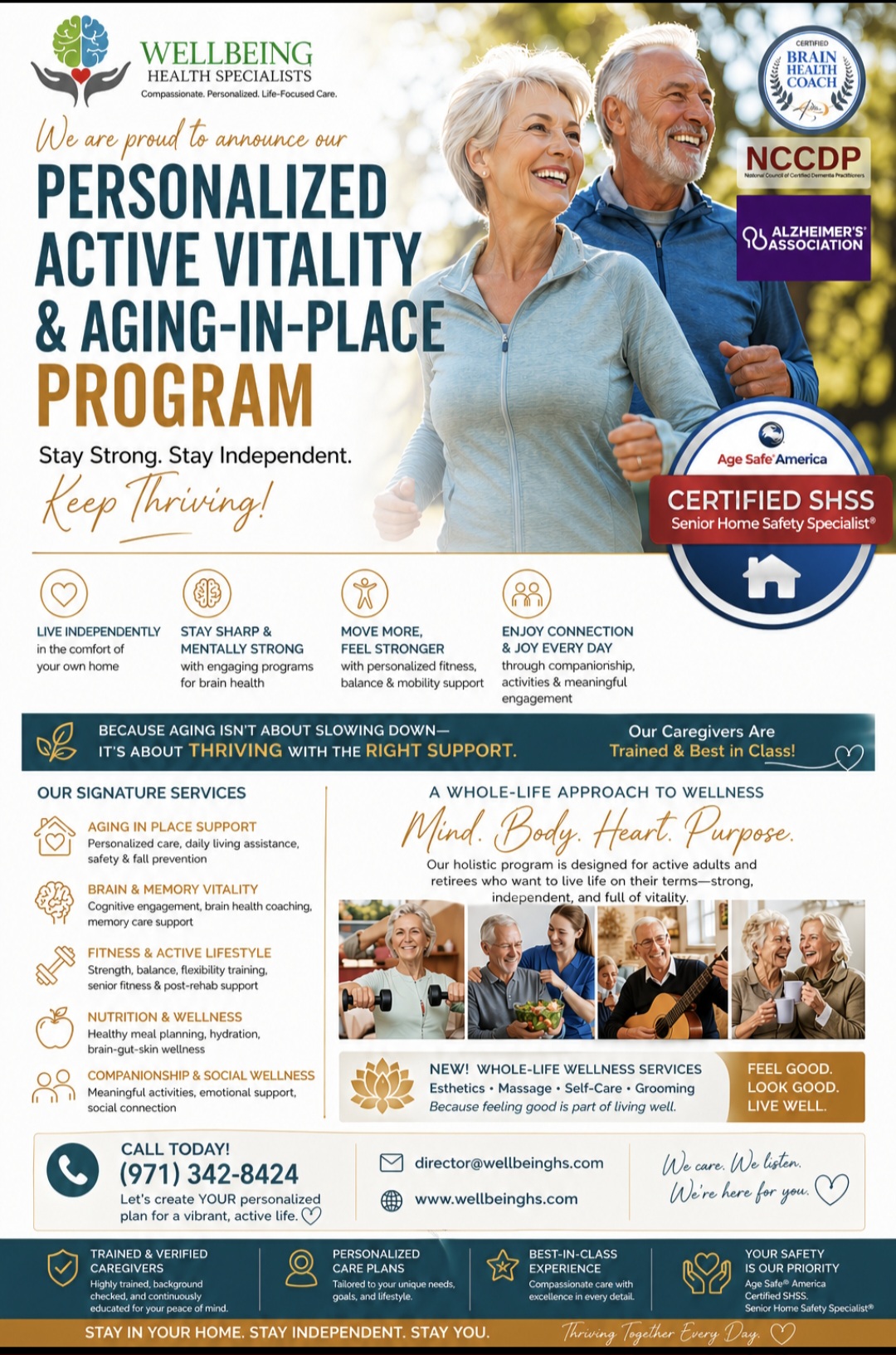 Wellbeing Health Specialists brochure